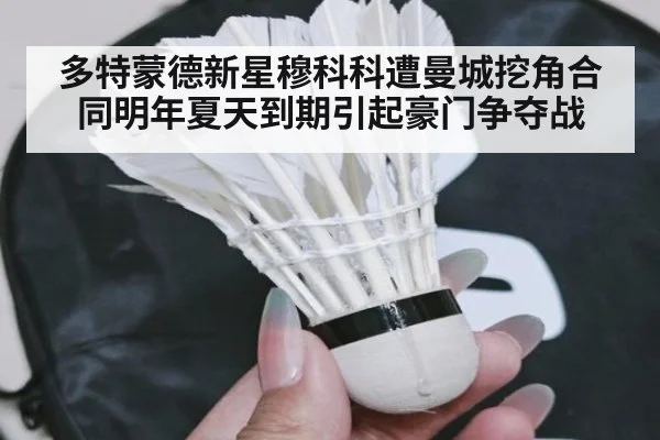 多特蒙德新星穆科科遭曼城挖角合同明年夏天到期引起豪门争夺战